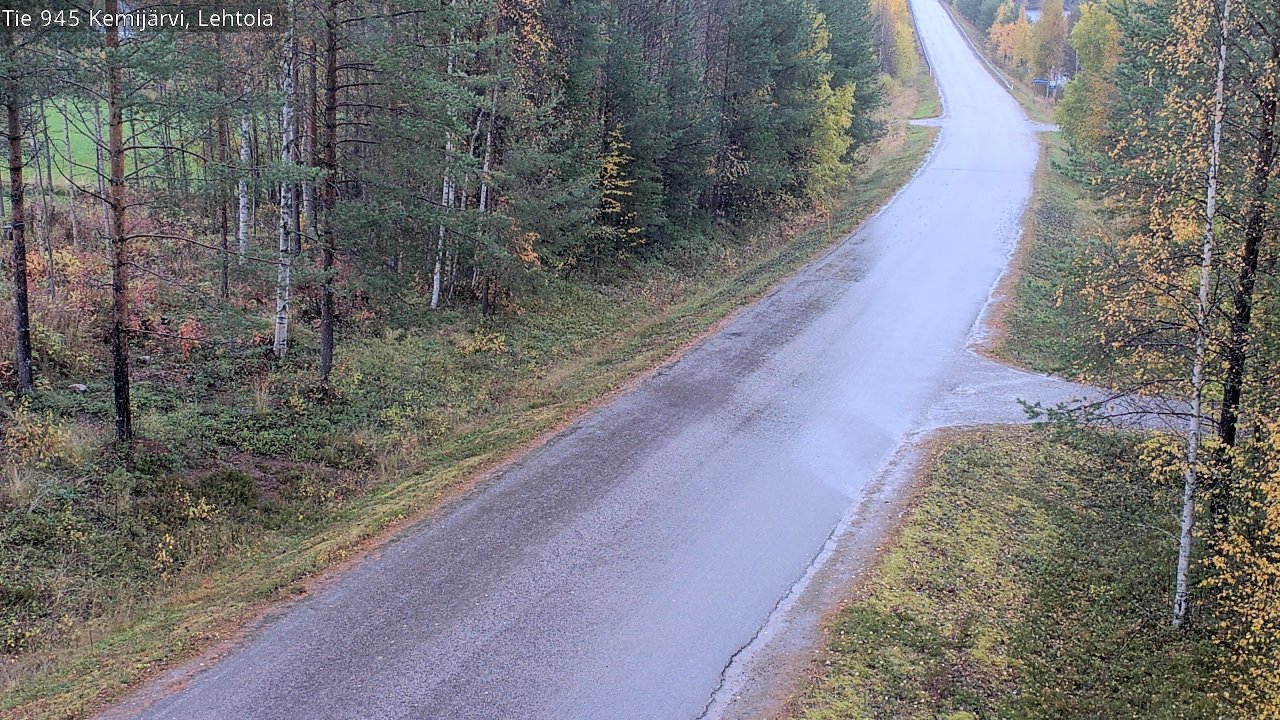 Weather Camera Image Road 945 Kemijärvi, Lehtola, Kemijärvi, Lappi