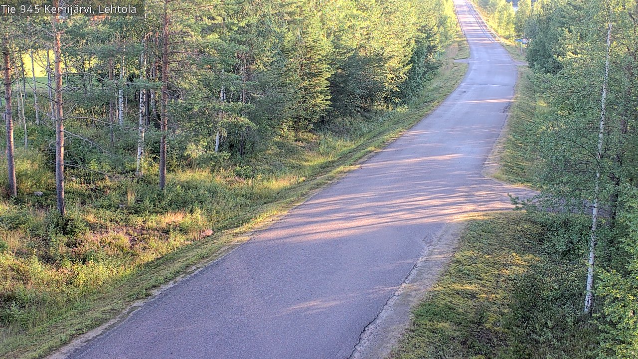 Kelikamerat Kuva Tie 945 Kemijärvi, Lehtola, Kemijärvi, Lappi