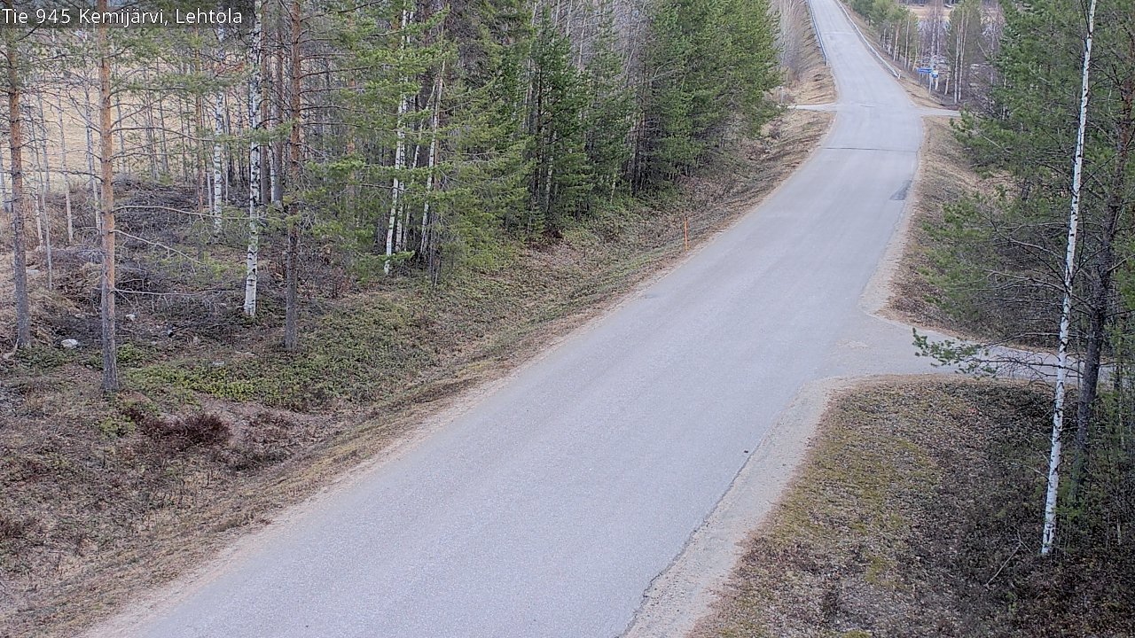Kelikamerat Kuva Tie 945 Kemijärvi, Lehtola, Kemijärvi, Lappi