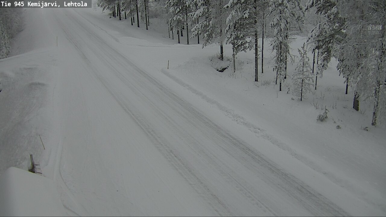 Kelikamerat Kuva Tie 945 Kemijärvi, Lehtola, Kemijärvi, Lappi