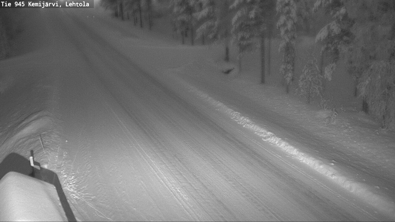 Kelikamerat Kuva Tie 945 Kemijärvi, Lehtola, Kemijärvi, Lappi