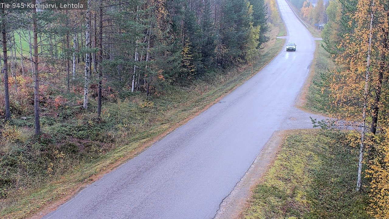 Kelikamerat Kuva Tie 945 Kemijärvi, Lehtola, Kemijärvi, Lappi