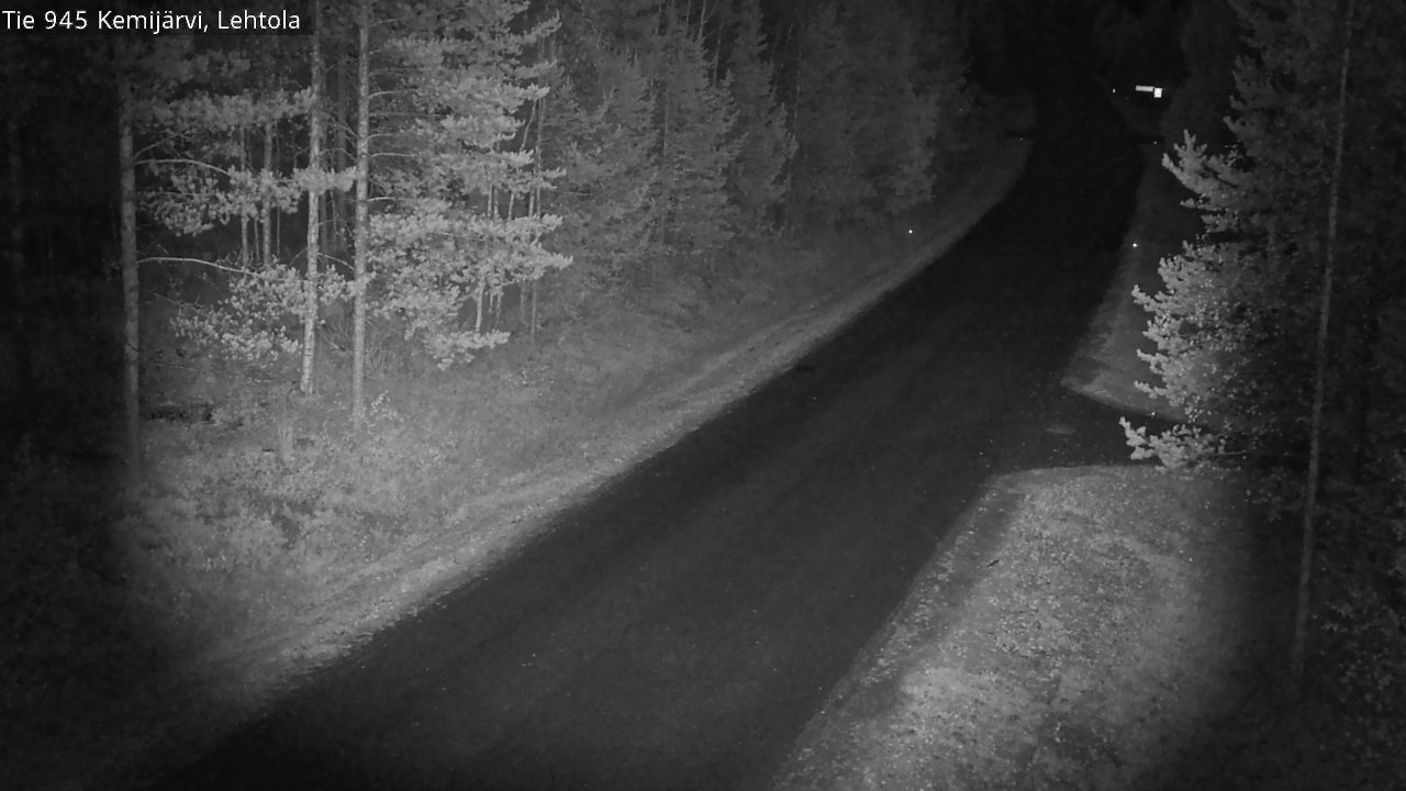Kelikamerat Kuva Tie 945 Kemijärvi, Lehtola, Kemijärvi, Lappi