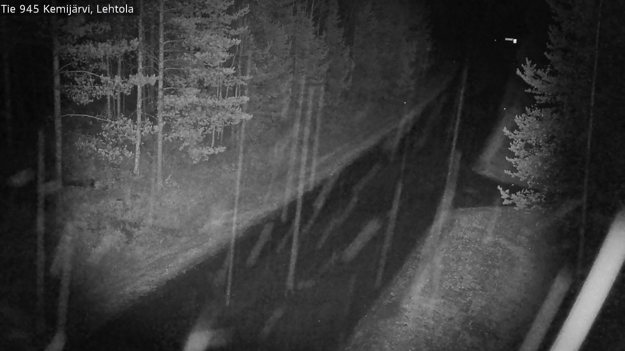 Kelikamerat Kuva Tie 945 Kemijärvi, Lehtola, Kemijärvi, Lappi