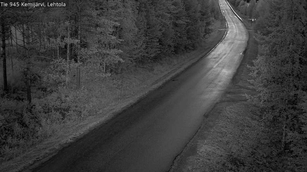 Kelikamerat Kuva Tie 945 Kemijärvi, Lehtola, Kemijärvi, Lappi