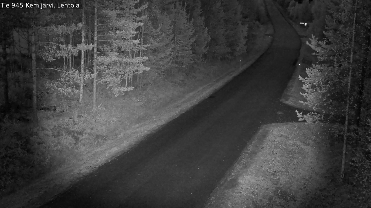 Kelikamerat Kuva Tie 945 Kemijärvi, Lehtola, Kemijärvi, Lappi
