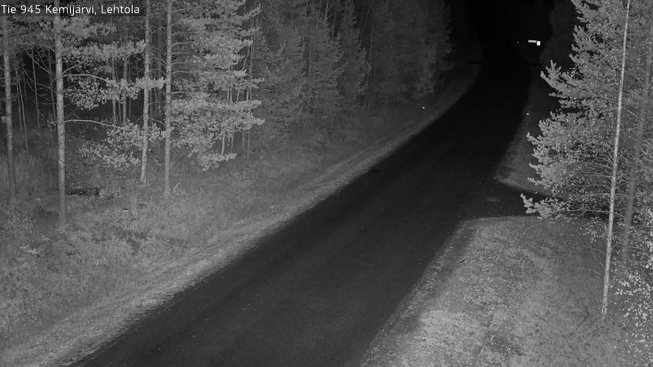 Kelikamerat Kuva Tie 945 Kemijärvi, Lehtola, Kemijärvi, Lappi