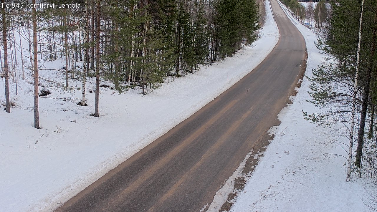 Kelikamerat Kuva Tie 945 Kemijärvi, Lehtola, Kemijärvi, Lappi