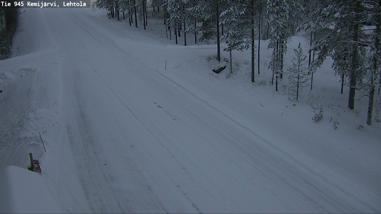 Kelikamerat Kuva Tie 945 Kemijärvi, Lehtola, Kemijärvi, Lappi