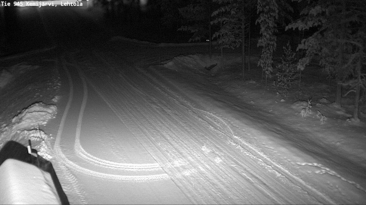 Kelikamerat Kuva Tie 945 Kemijärvi, Lehtola, Kemijärvi, Lappi