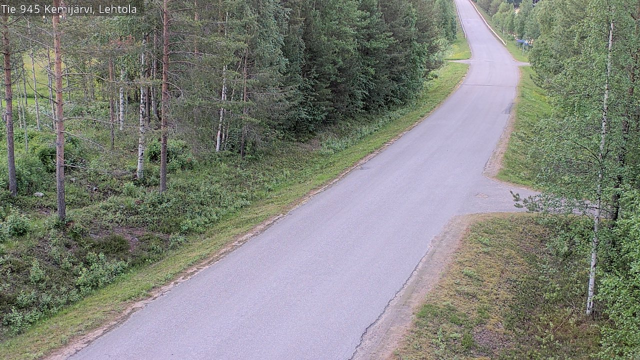 Weather Camera Image Road 945 Kemijärvi, Lehtola, Kemijärvi, Lappi