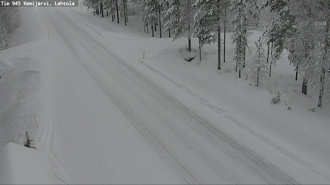 Kelikamerat Kuva Tie 945 Kemijärvi, Lehtola, Kemijärvi, Lappi