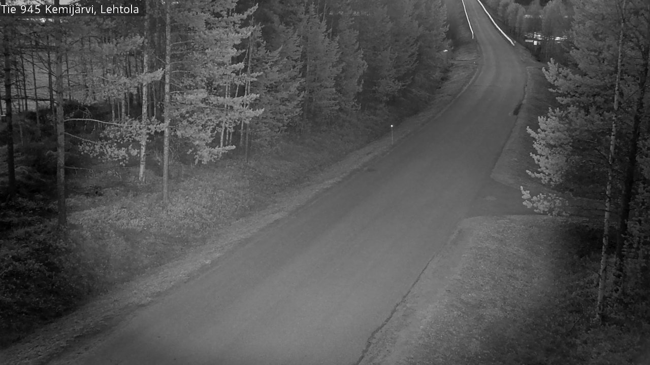 Weather Camera Image Road 945 Kemijärvi, Lehtola, Kemijärvi, Lappi