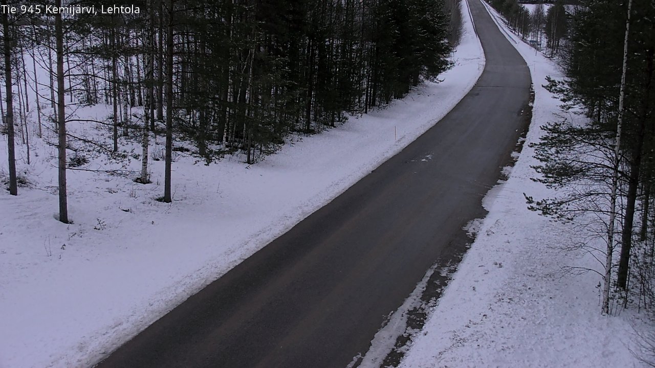 Kelikamerat Kuva Tie 945 Kemijärvi, Lehtola, Kemijärvi, Lappi