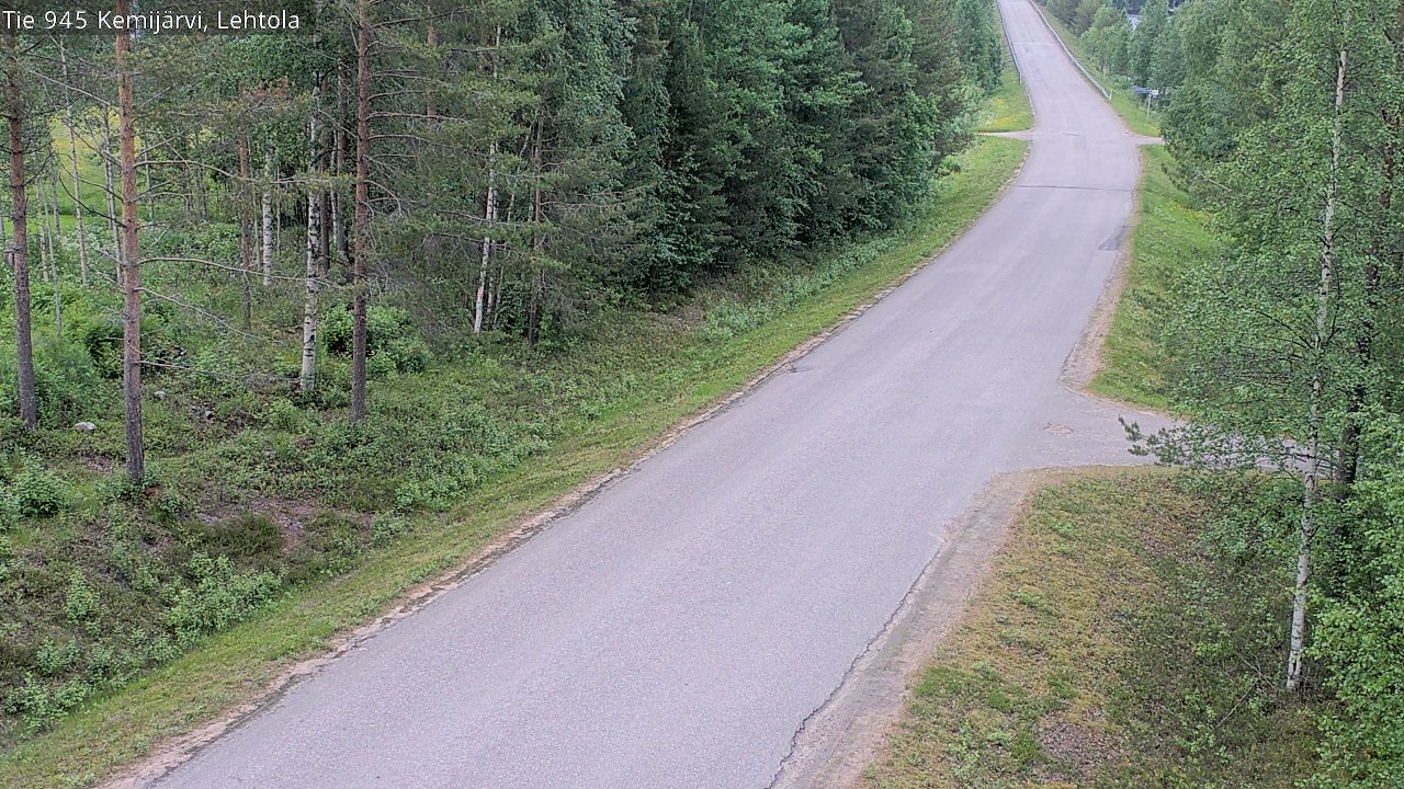 Kelikamerat Kuva Tie 945 Kemijärvi, Lehtola, Kemijärvi, Lappi