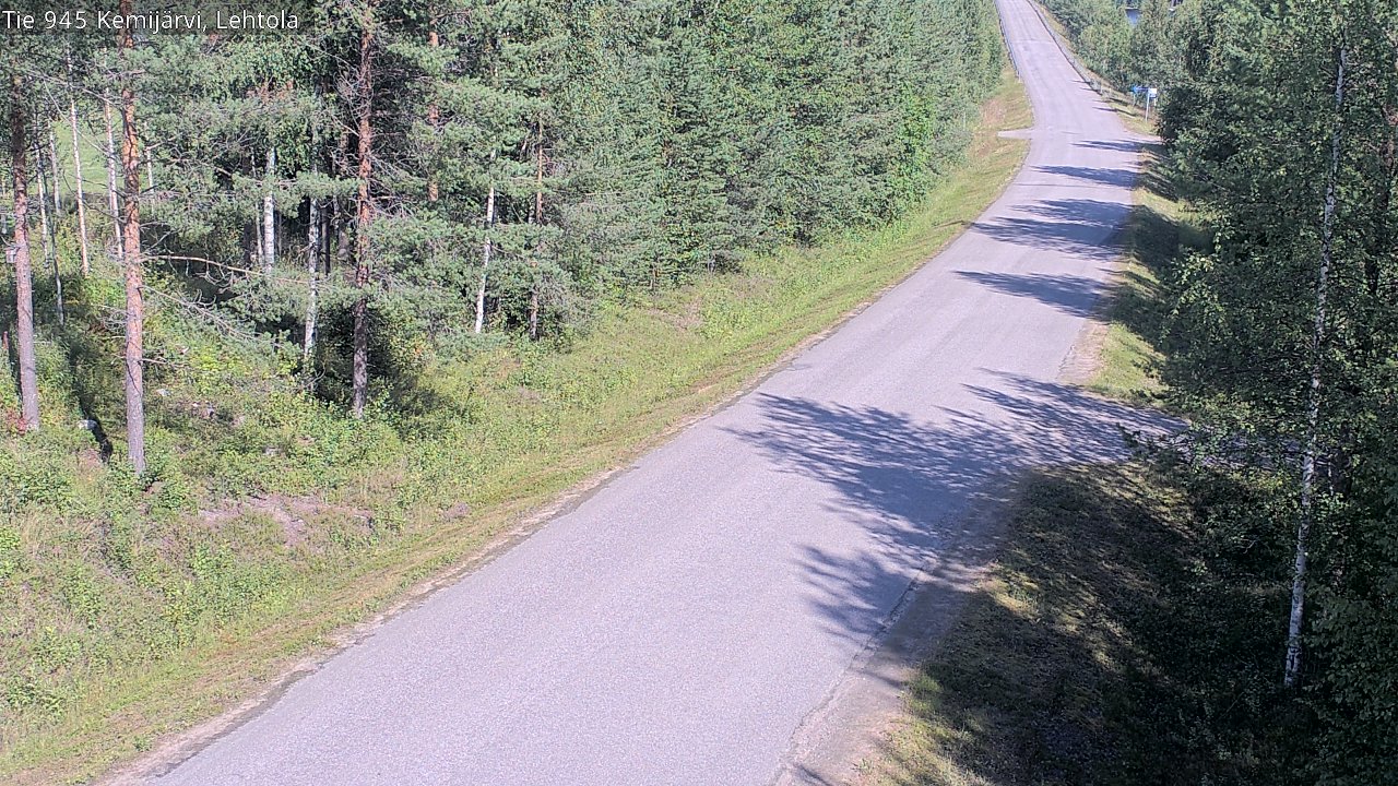 Weather Camera Image Road 945 Kemijärvi, Lehtola, Kemijärvi, Lappi