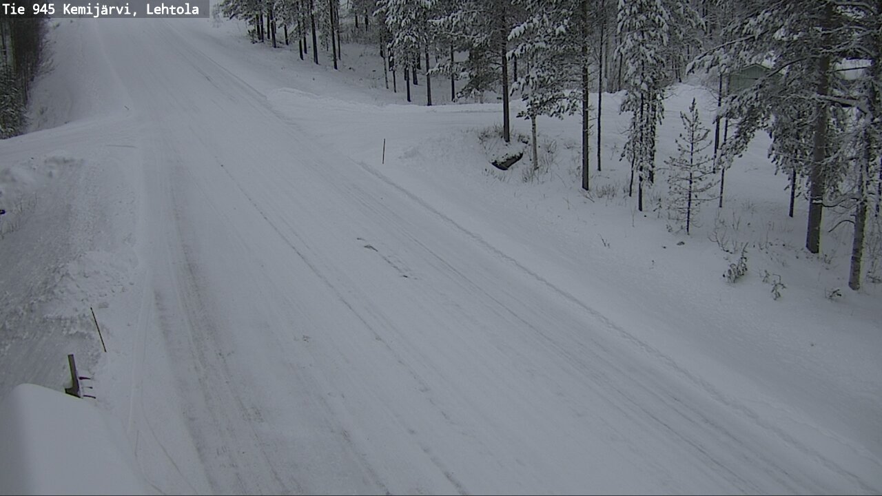 Kelikamerat Kuva Tie 945 Kemijärvi, Lehtola, Kemijärvi, Lappi