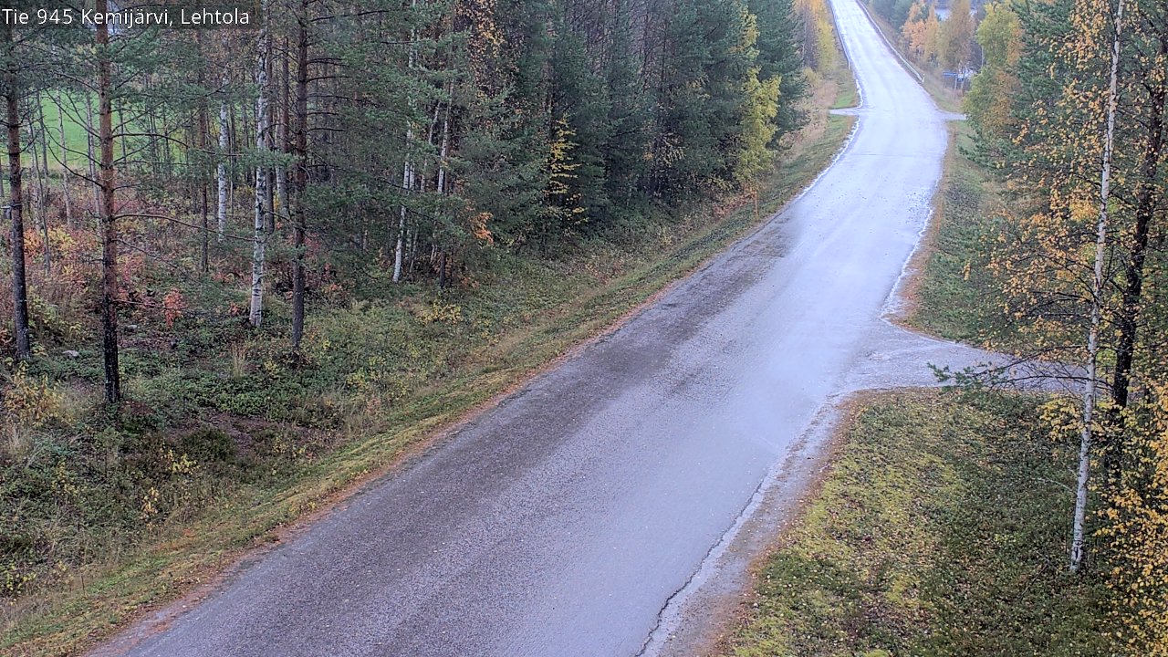 Weather Camera Image Road 945 Kemijärvi, Lehtola, Kemijärvi, Lappi