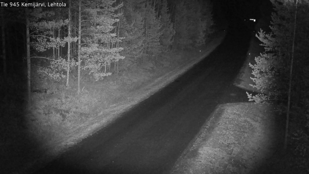 Kelikamerat Kuva Tie 945 Kemijärvi, Lehtola, Kemijärvi, Lappi