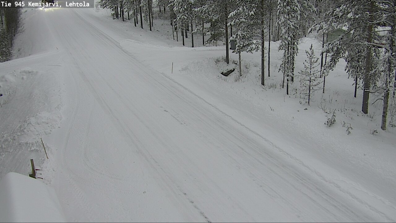 Kelikamerat Kuva Tie 945 Kemijärvi, Lehtola, Kemijärvi, Lappi