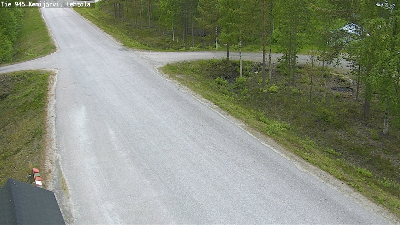 Weather Camera Image Road 945 Kemijärvi, Lehtola, Kemijärvi, Lappi