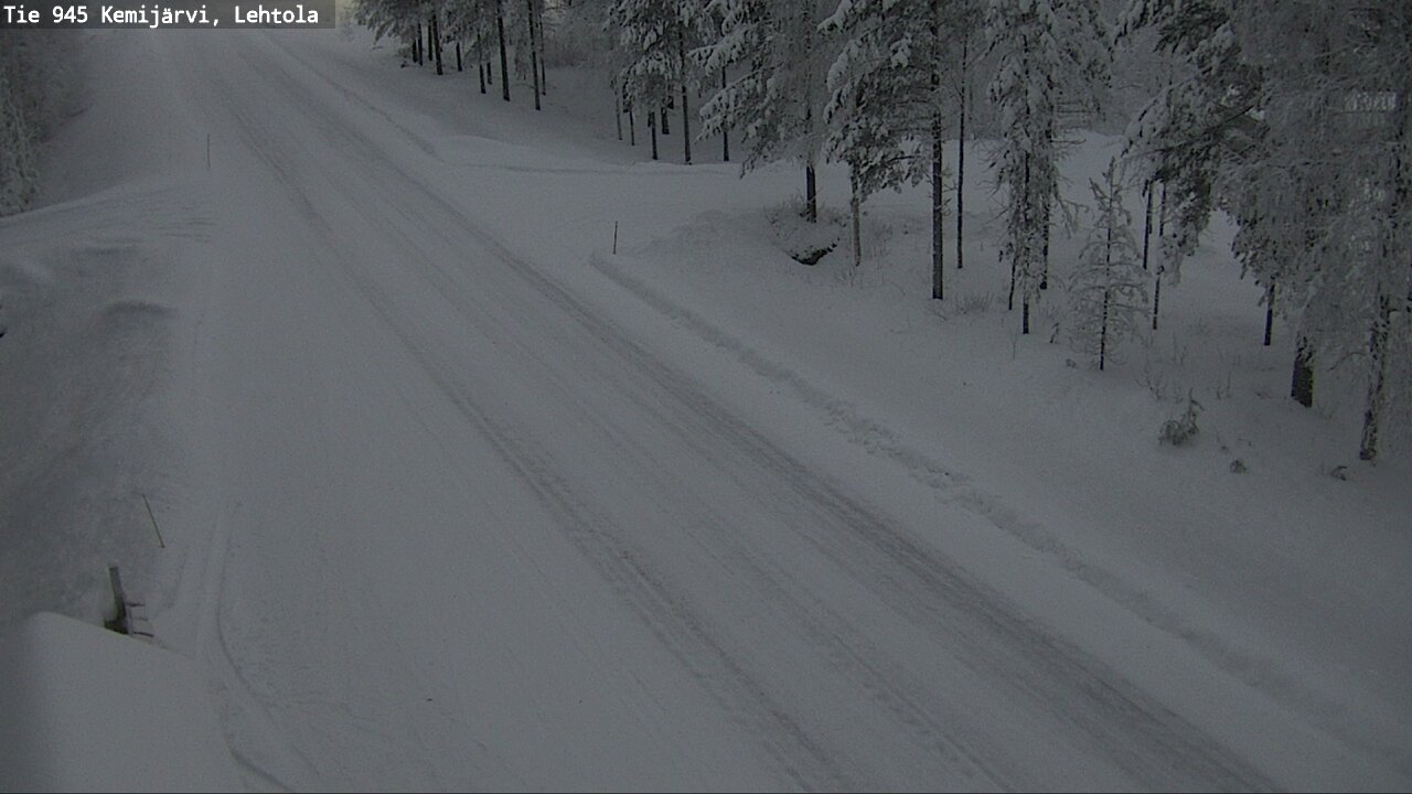 Kelikamerat Kuva Tie 945 Kemijärvi, Lehtola, Kemijärvi, Lappi