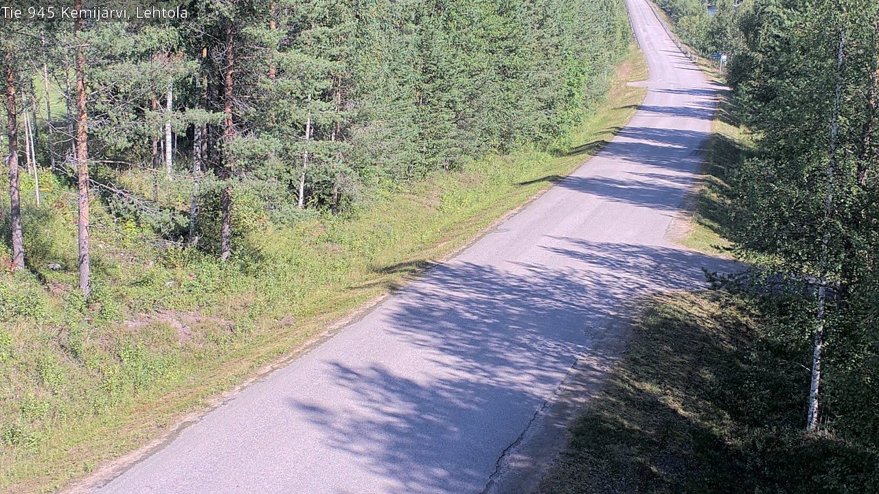 Weather Camera Image Road 945 Kemijärvi, Lehtola, Kemijärvi, Lappi