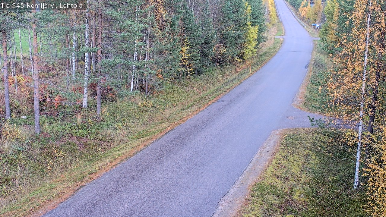 Kelikamerat Kuva Tie 945 Kemijärvi, Lehtola, Kemijärvi, Lappi