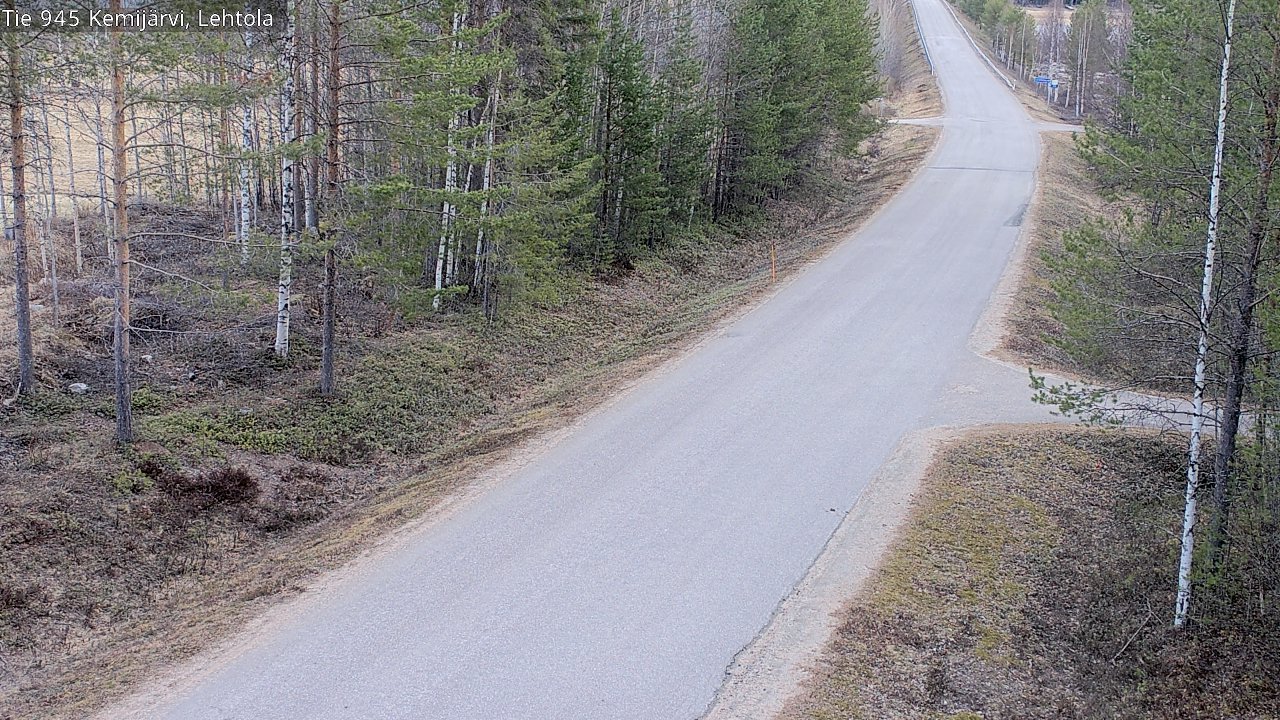 Kelikamerat Kuva Tie 945 Kemijärvi, Lehtola, Kemijärvi, Lappi