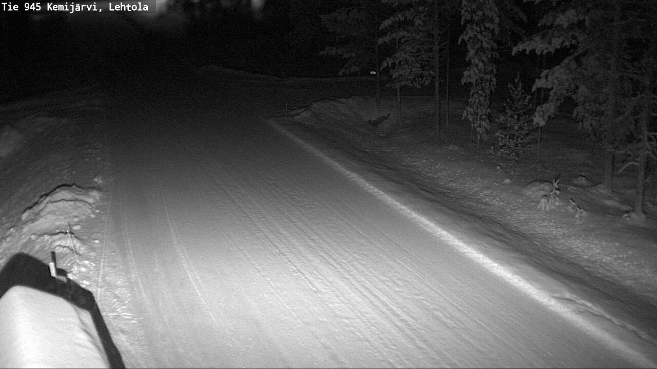 Kelikamerat Kuva Tie 945 Kemijärvi, Lehtola, Kemijärvi, Lappi