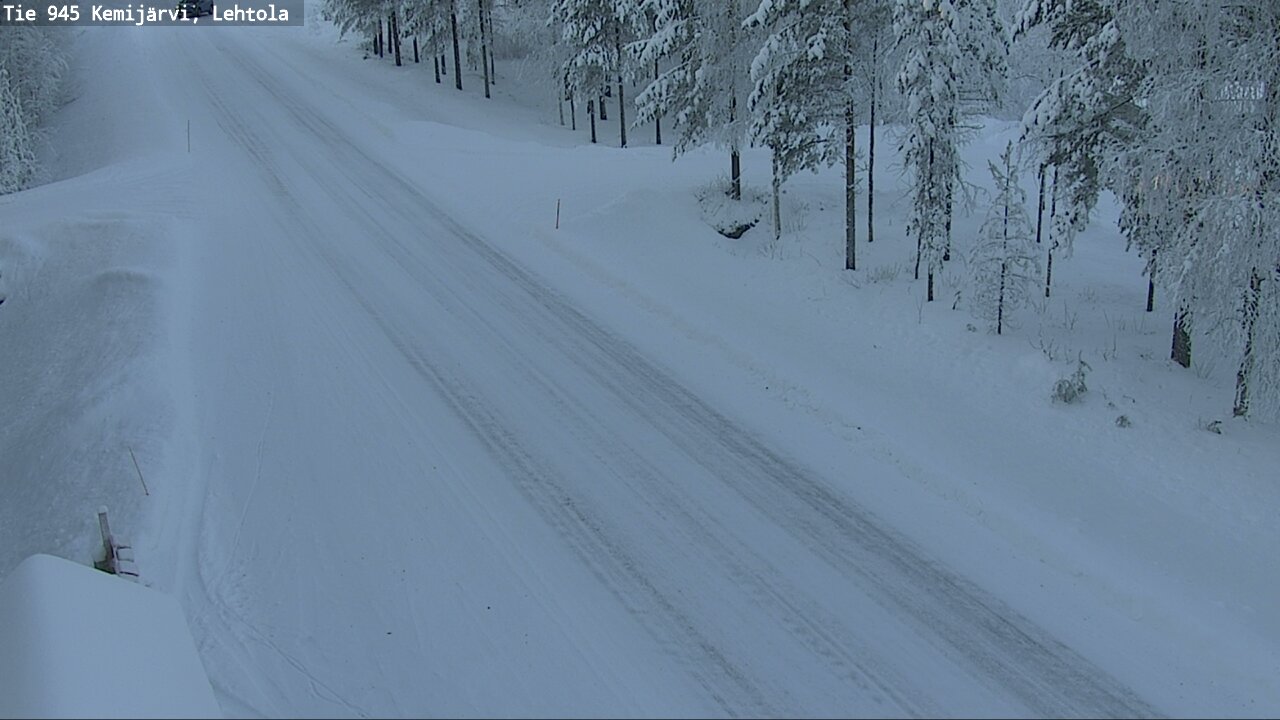 Kelikamerat Kuva Tie 945 Kemijärvi, Lehtola, Kemijärvi, Lappi