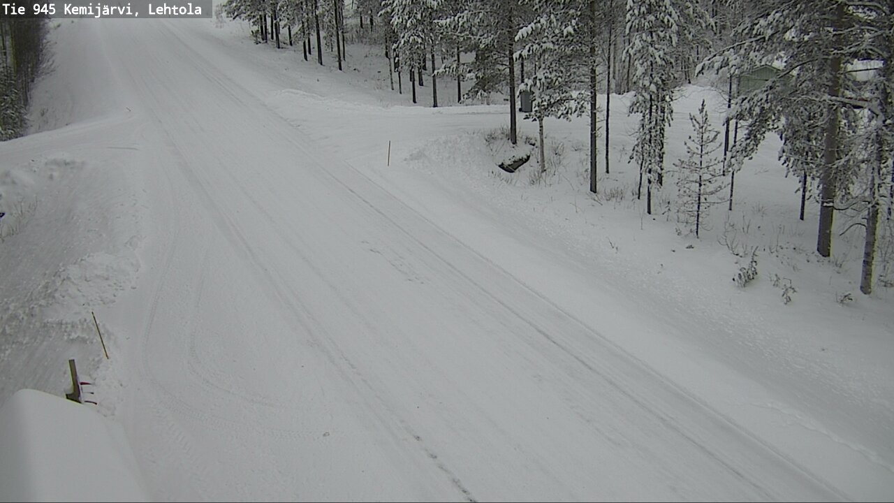 Kelikamerat Kuva Tie 945 Kemijärvi, Lehtola, Kemijärvi, Lappi