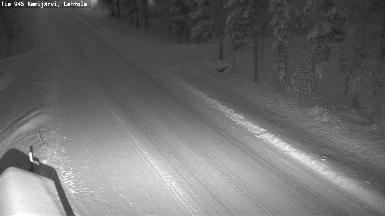 Kelikamerat Kuva Tie 945 Kemijärvi, Lehtola, Kemijärvi, Lappi