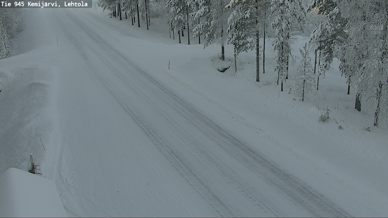 Kelikamerat Kuva Tie 945 Kemijärvi, Lehtola, Kemijärvi, Lappi