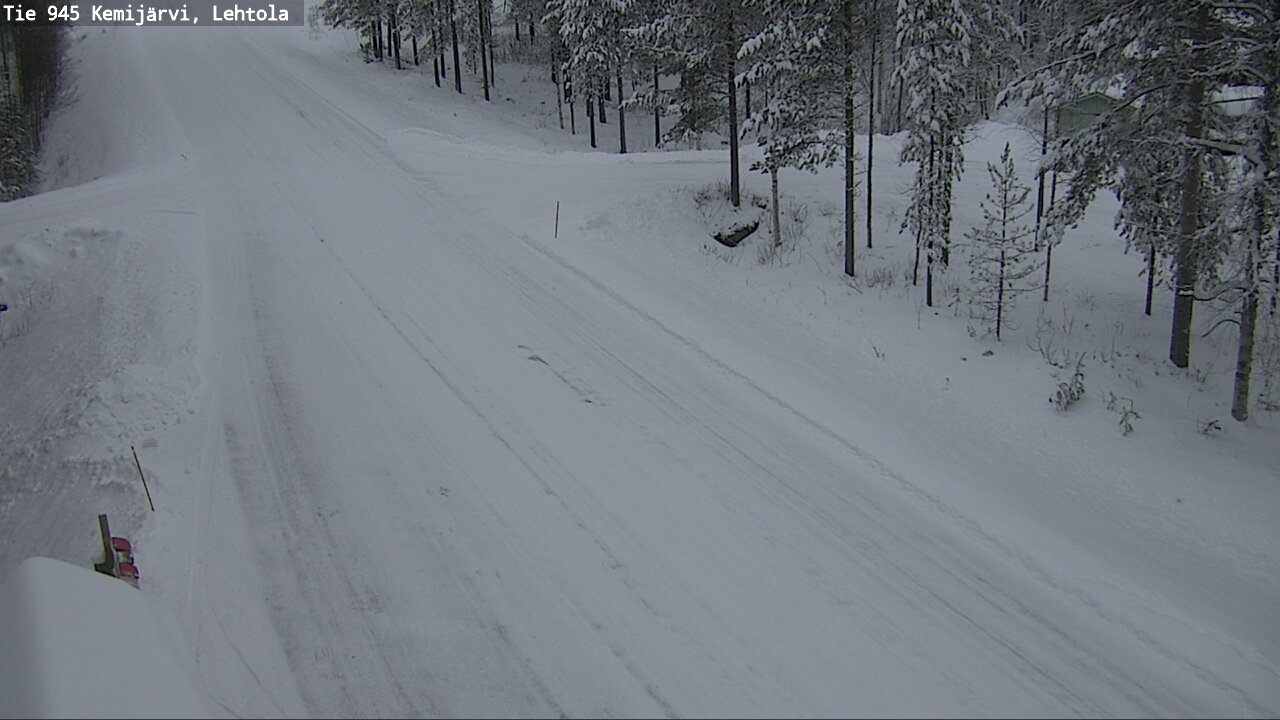 Kelikamerat Kuva Tie 945 Kemijärvi, Lehtola, Kemijärvi, Lappi