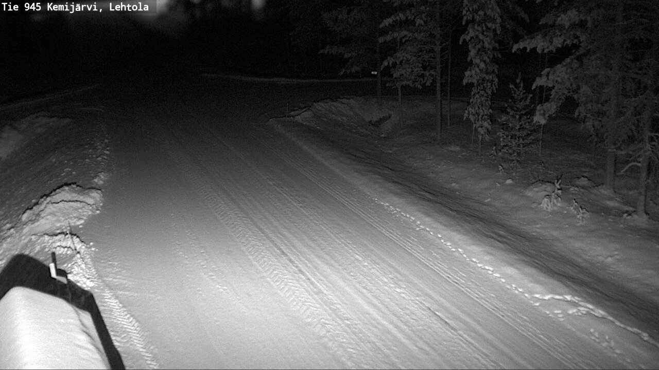 Kelikamerat Kuva Tie 945 Kemijärvi, Lehtola, Kemijärvi, Lappi