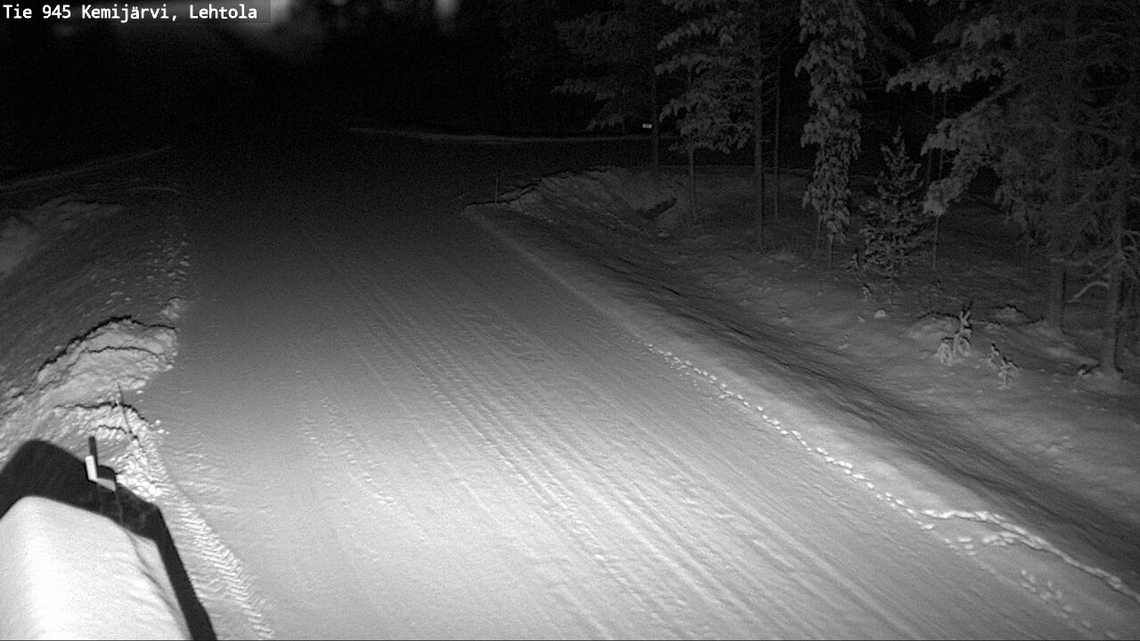 Kelikamerat Kuva Tie 945 Kemijärvi, Lehtola, Kemijärvi, Lappi