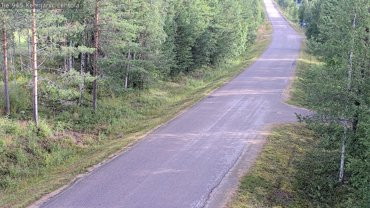 Weather Camera Image Road 945 Kemijärvi, Lehtola, Kemijärvi, Lappi