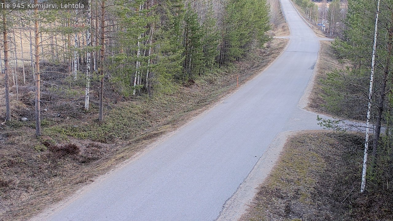 Kelikamerat Kuva Tie 945 Kemijärvi, Lehtola, Kemijärvi, Lappi