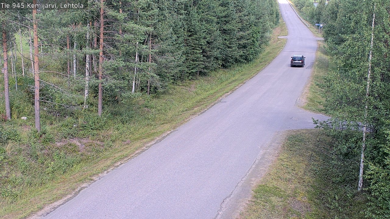 Weather Camera Image Road 945 Kemijärvi, Lehtola, Kemijärvi, Lappi