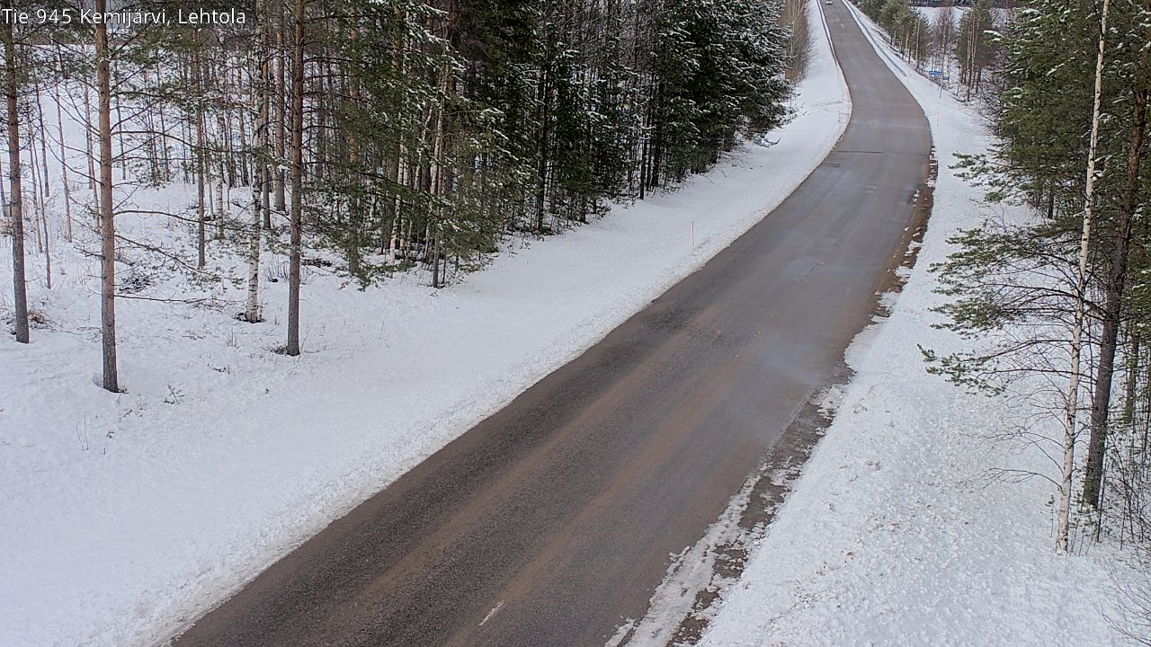 Kelikamerat Kuva Tie 945 Kemijärvi, Lehtola, Kemijärvi, Lappi