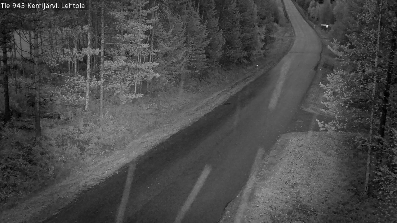 Kelikamerat Kuva Tie 945 Kemijärvi, Lehtola, Kemijärvi, Lappi