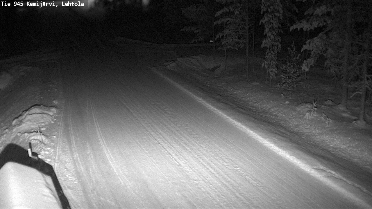 Kelikamerat Kuva Tie 945 Kemijärvi, Lehtola, Kemijärvi, Lappi