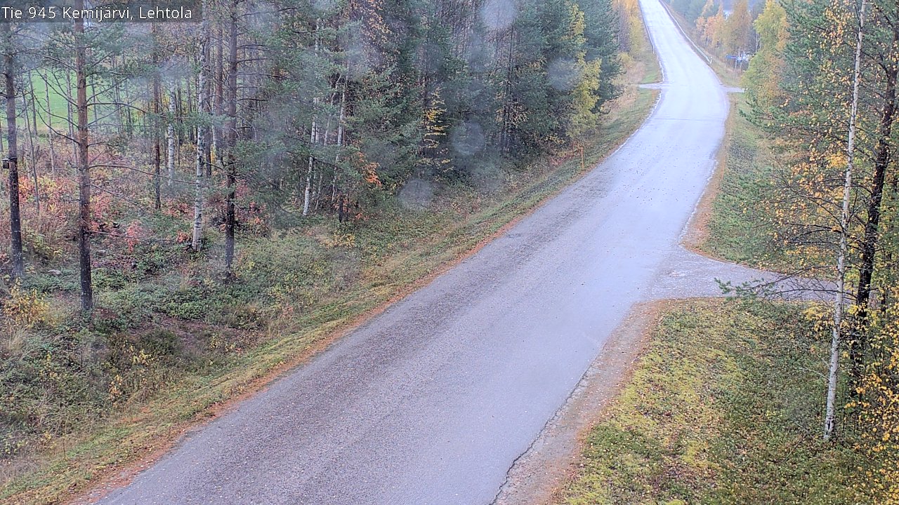 Weather Camera Image Road 945 Kemijärvi, Lehtola, Kemijärvi, Lappi