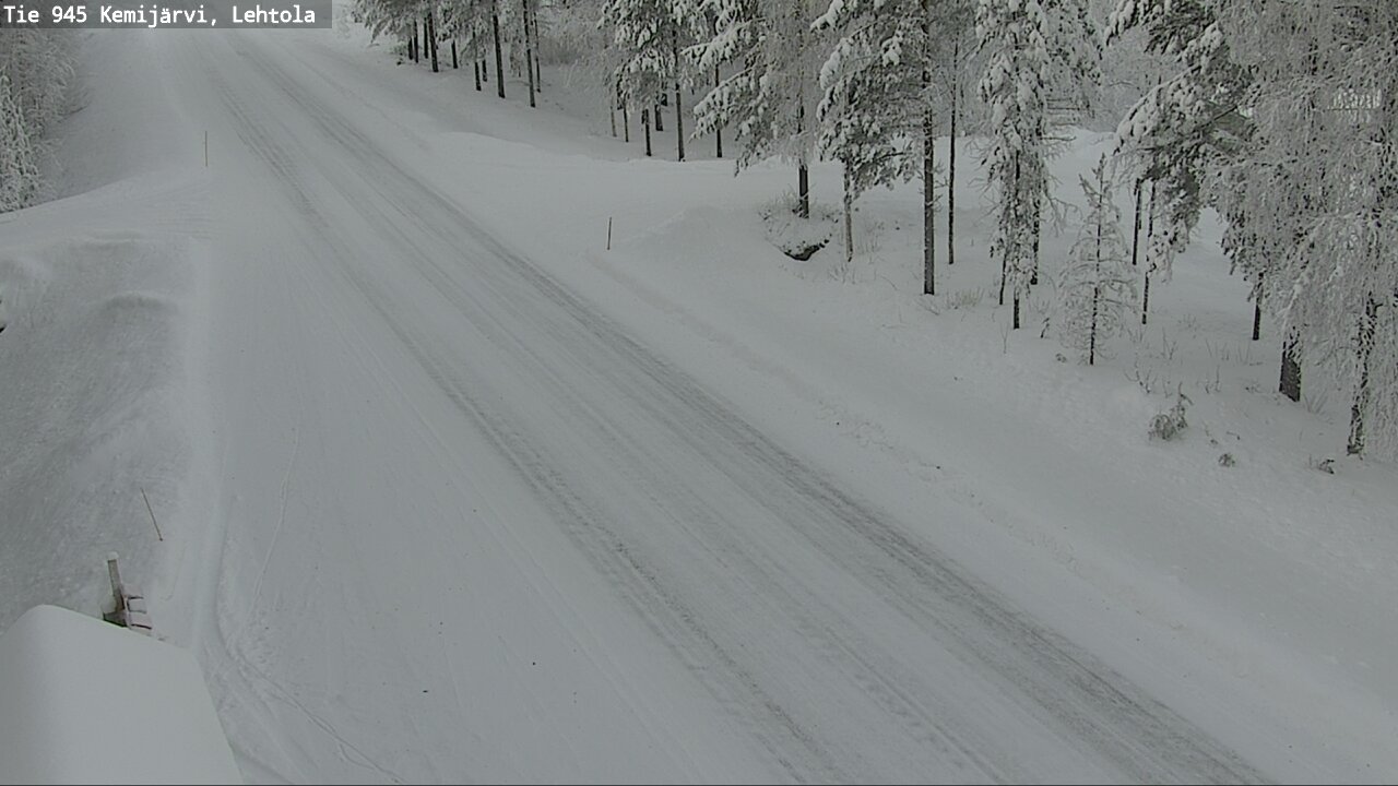 Kelikamerat Kuva Tie 945 Kemijärvi, Lehtola, Kemijärvi, Lappi