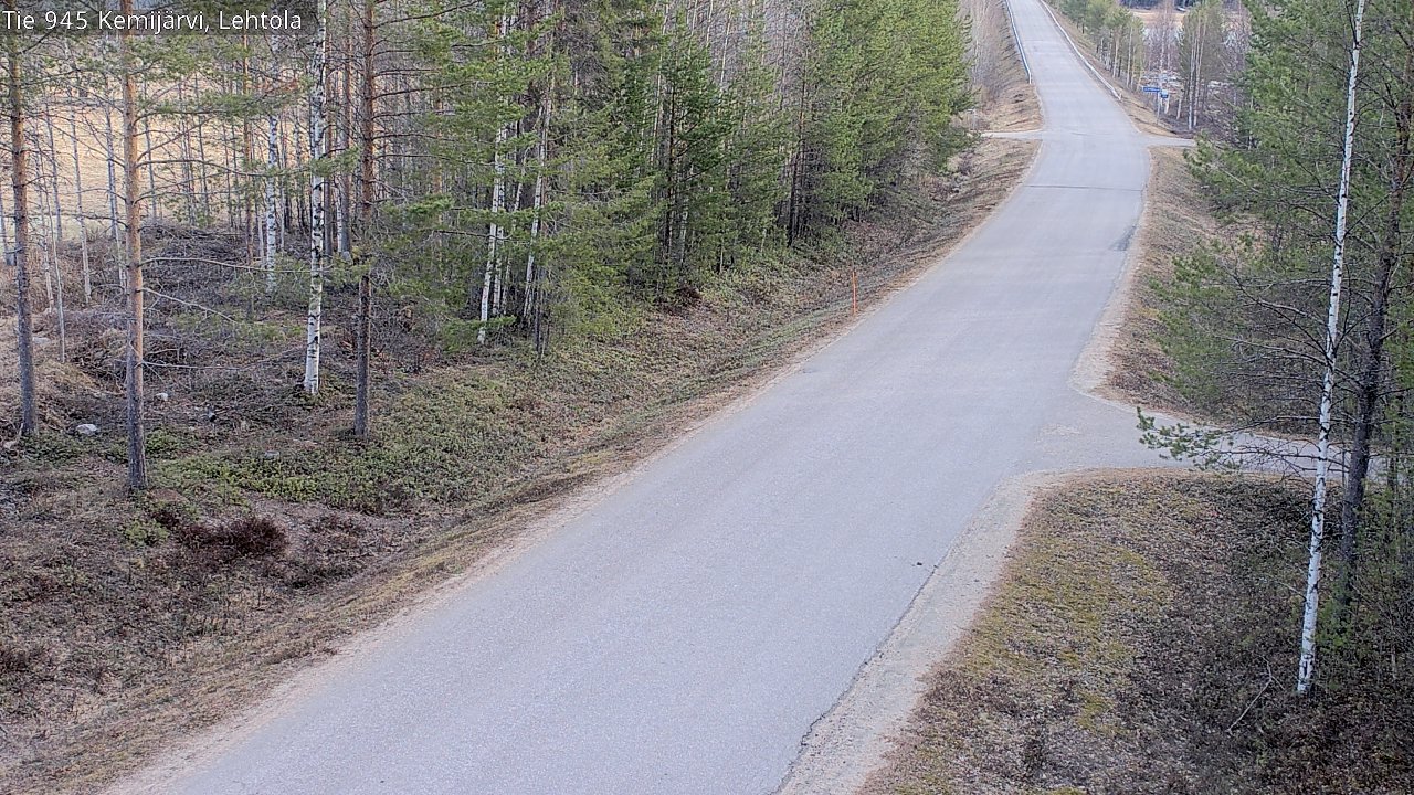 Kelikamerat Kuva Tie 945 Kemijärvi, Lehtola, Kemijärvi, Lappi
