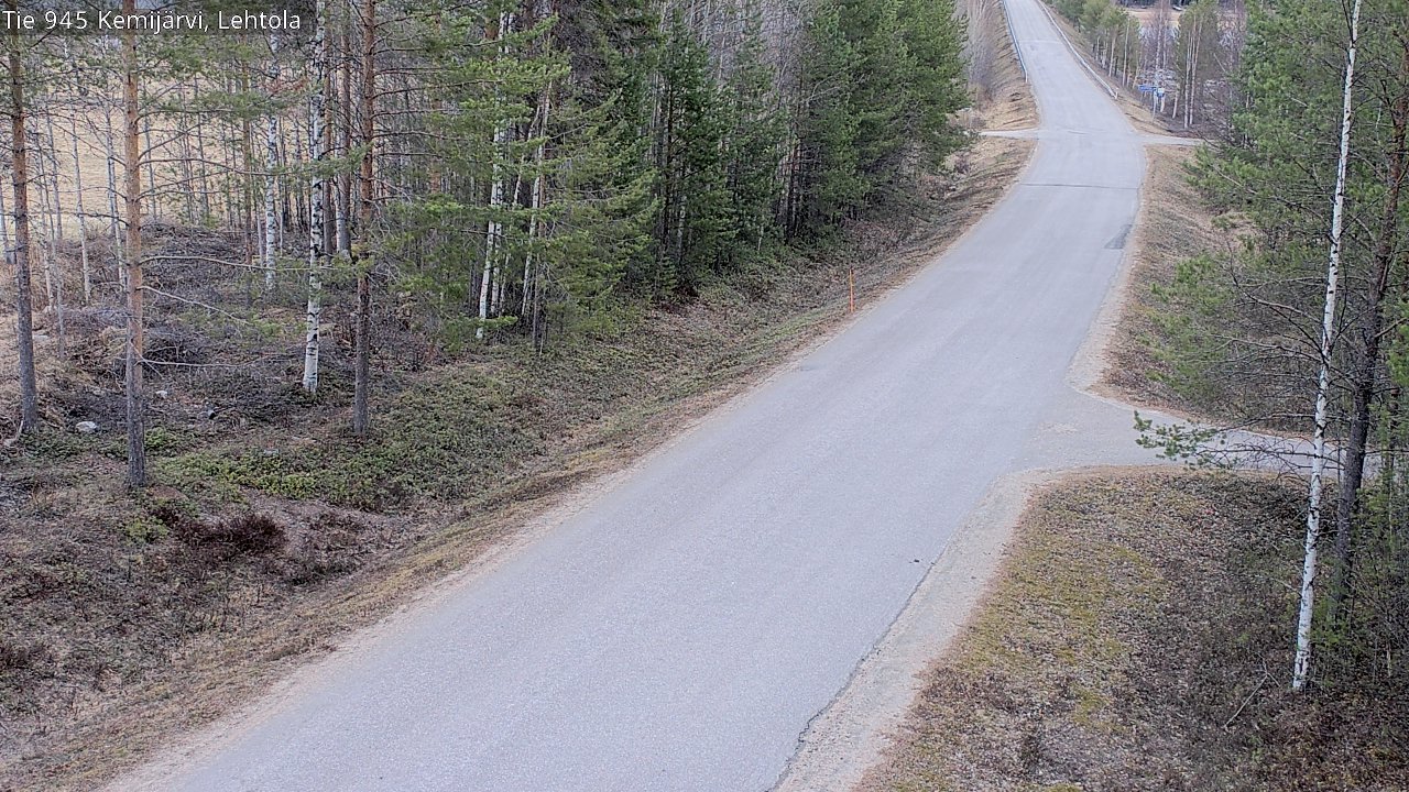 Kelikamerat Kuva Tie 945 Kemijärvi, Lehtola, Kemijärvi, Lappi