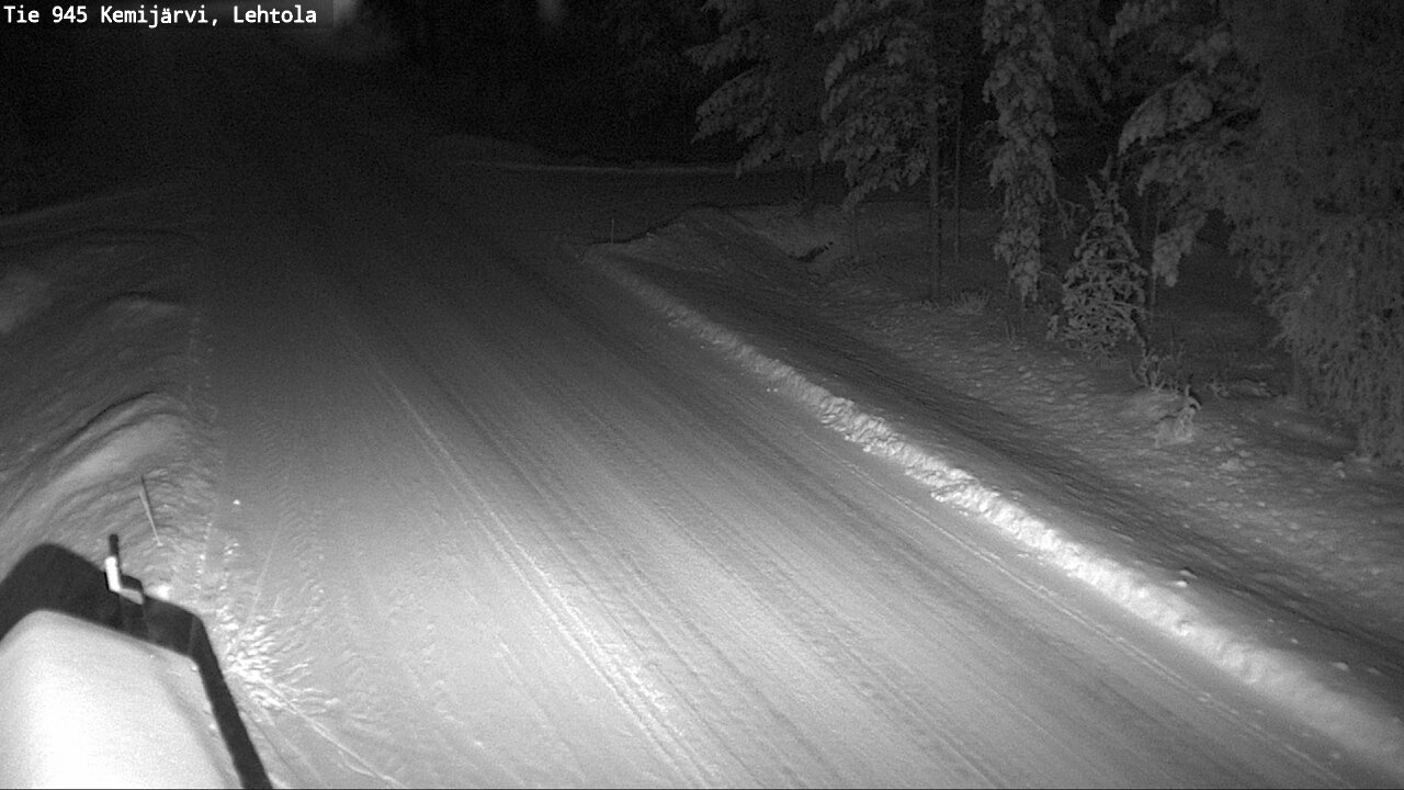 Kelikamerat Kuva Tie 945 Kemijärvi, Lehtola, Kemijärvi, Lappi