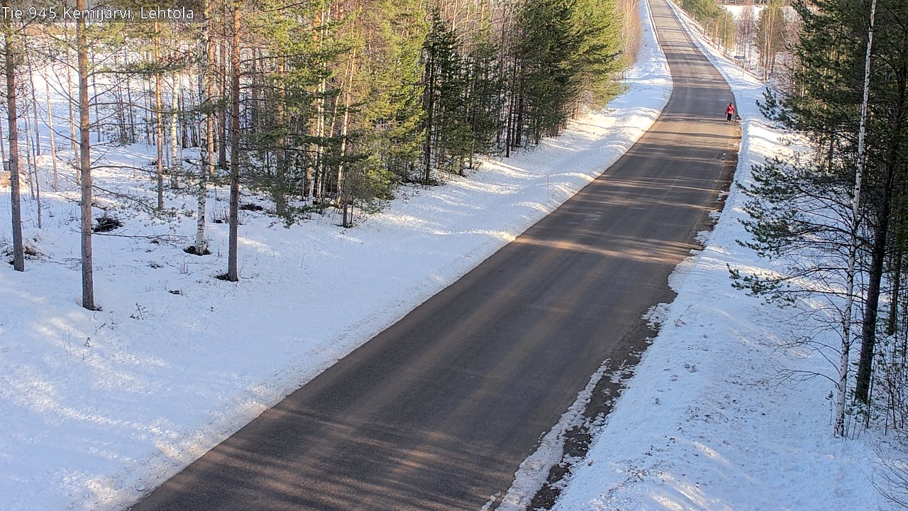 Kelikamerat Kuva Tie 945 Kemijärvi, Lehtola, Kemijärvi, Lappi