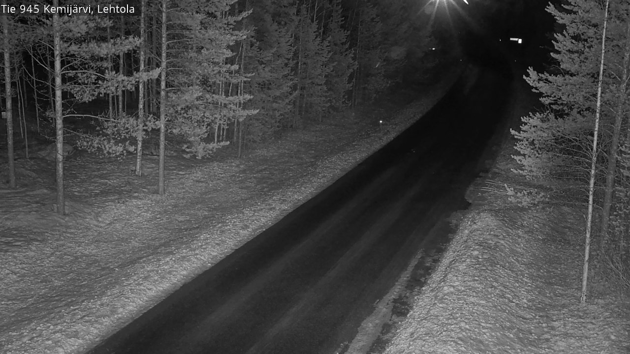 Kelikamerat Kuva Tie 945 Kemijärvi, Lehtola, Kemijärvi, Lappi